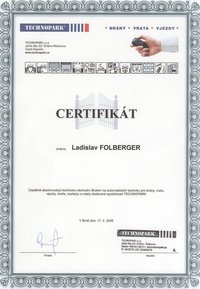 Certifikát